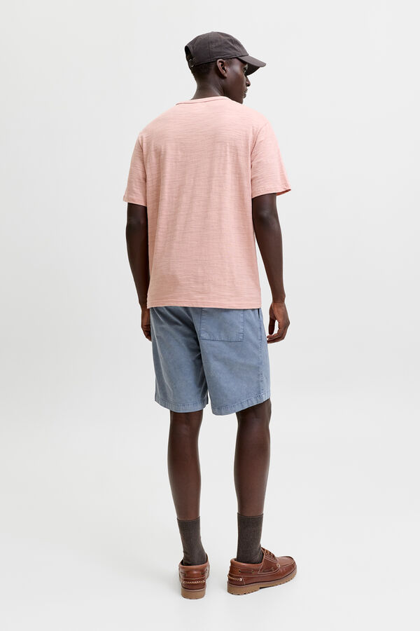 Jack & Jones Bermuda em relevo relaxed azul