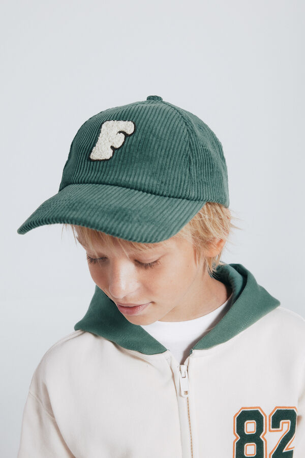 Springfield Kids Gorra azul ni&ntilde;o verde