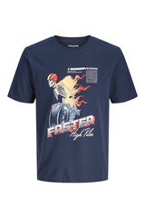 Jack & Jones Junior Camiseta regular manga corta azul