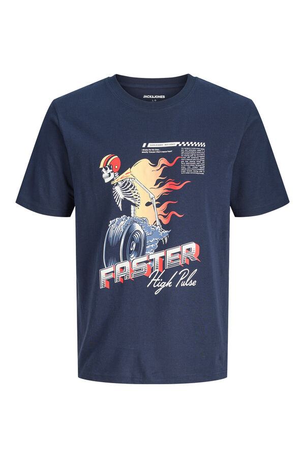 Jack & Jones Junior Camiseta regular manga corta azul