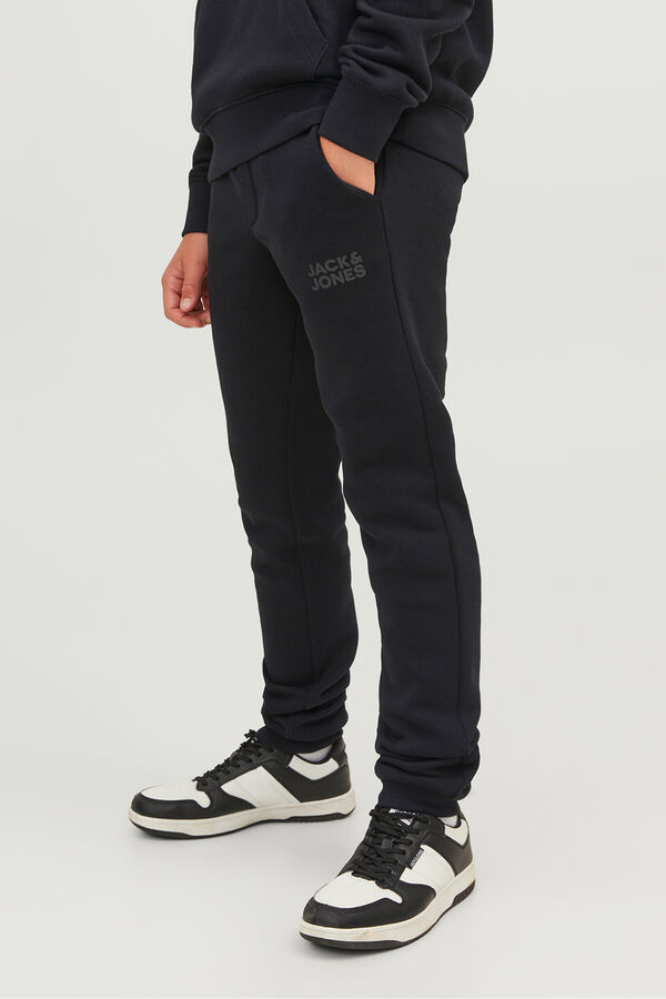 Jack & Jones Junior Pantalón jogger deportivo negro