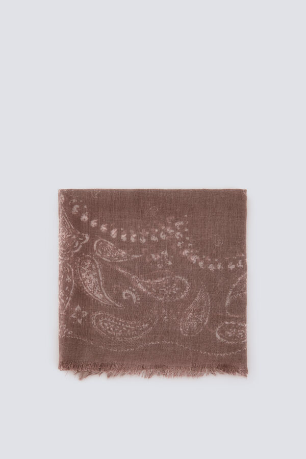 Springfield Velika bandana marama Braon