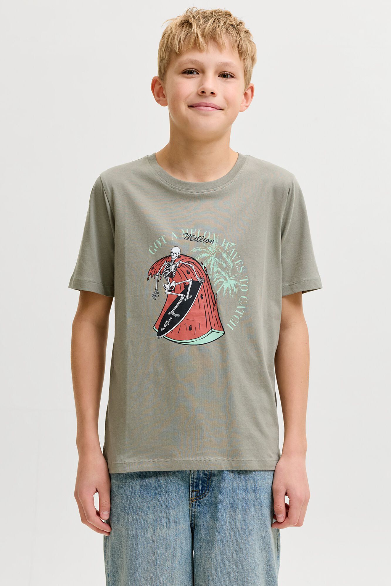 Jack & Jones Junior T-shirt de manga curta estampada