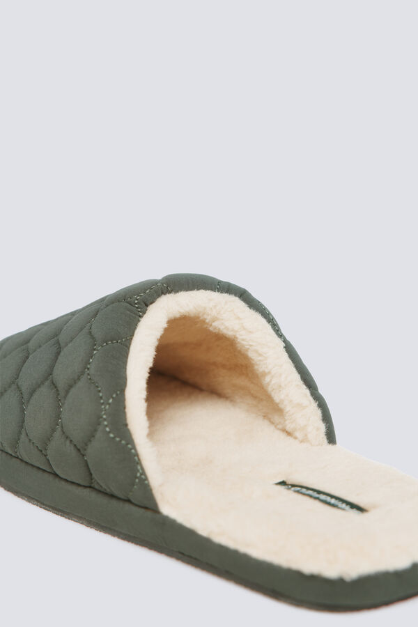 Springfield Sobna papuča sa &scaron;tepana i otvorenim leđima Plava