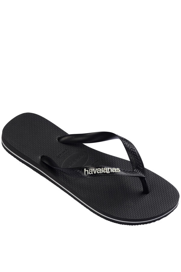 Havaianas Rubber flat sandals black