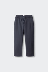 Springfield Kids Dečije chino pantalone od pletiva Plava