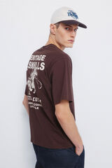 Springfield Majica „Nasleđe i veštine“ Braon