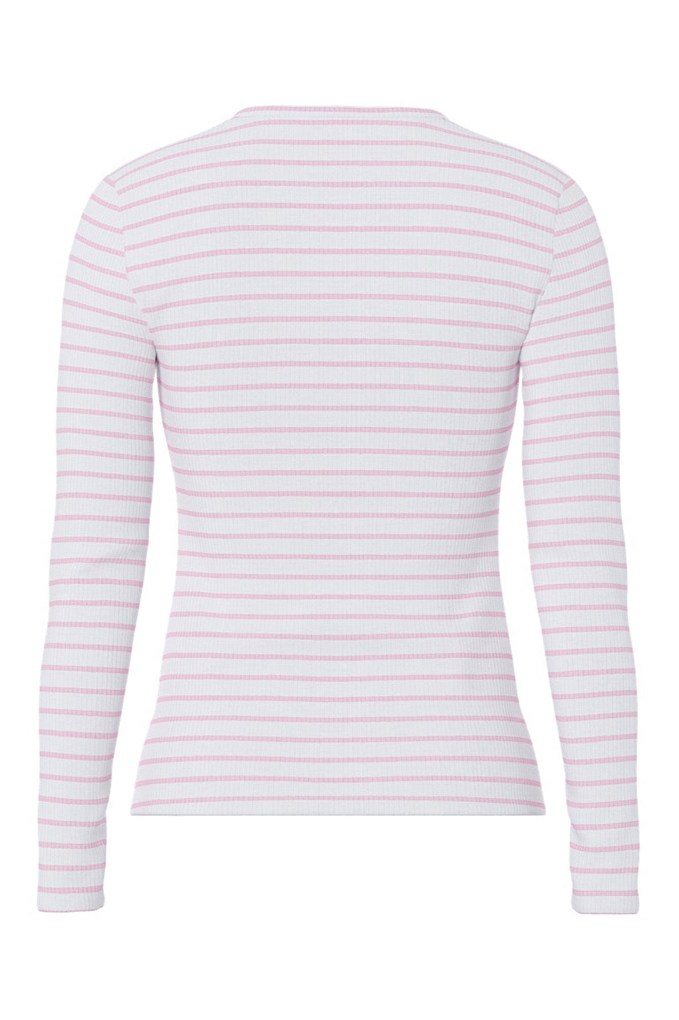 Pieces T-shirt riscas manga comprida