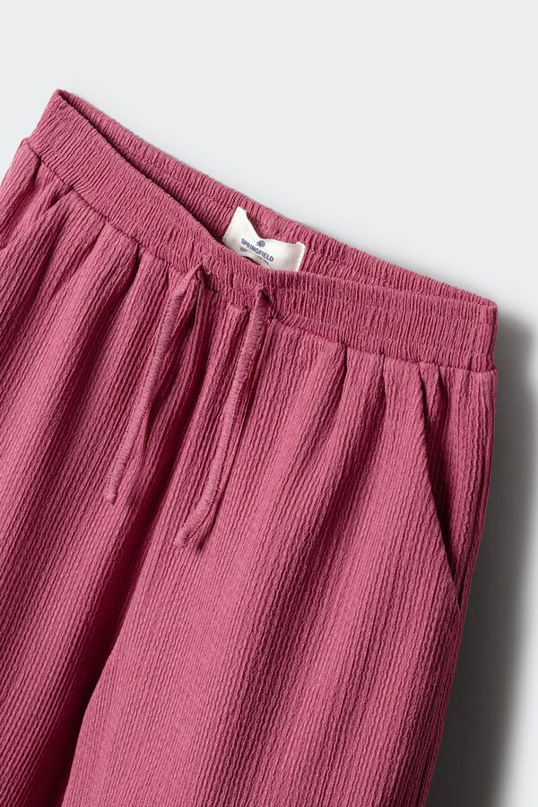 Springfield Kids Lagane culotte pantalone za devojčice Ljubičasta