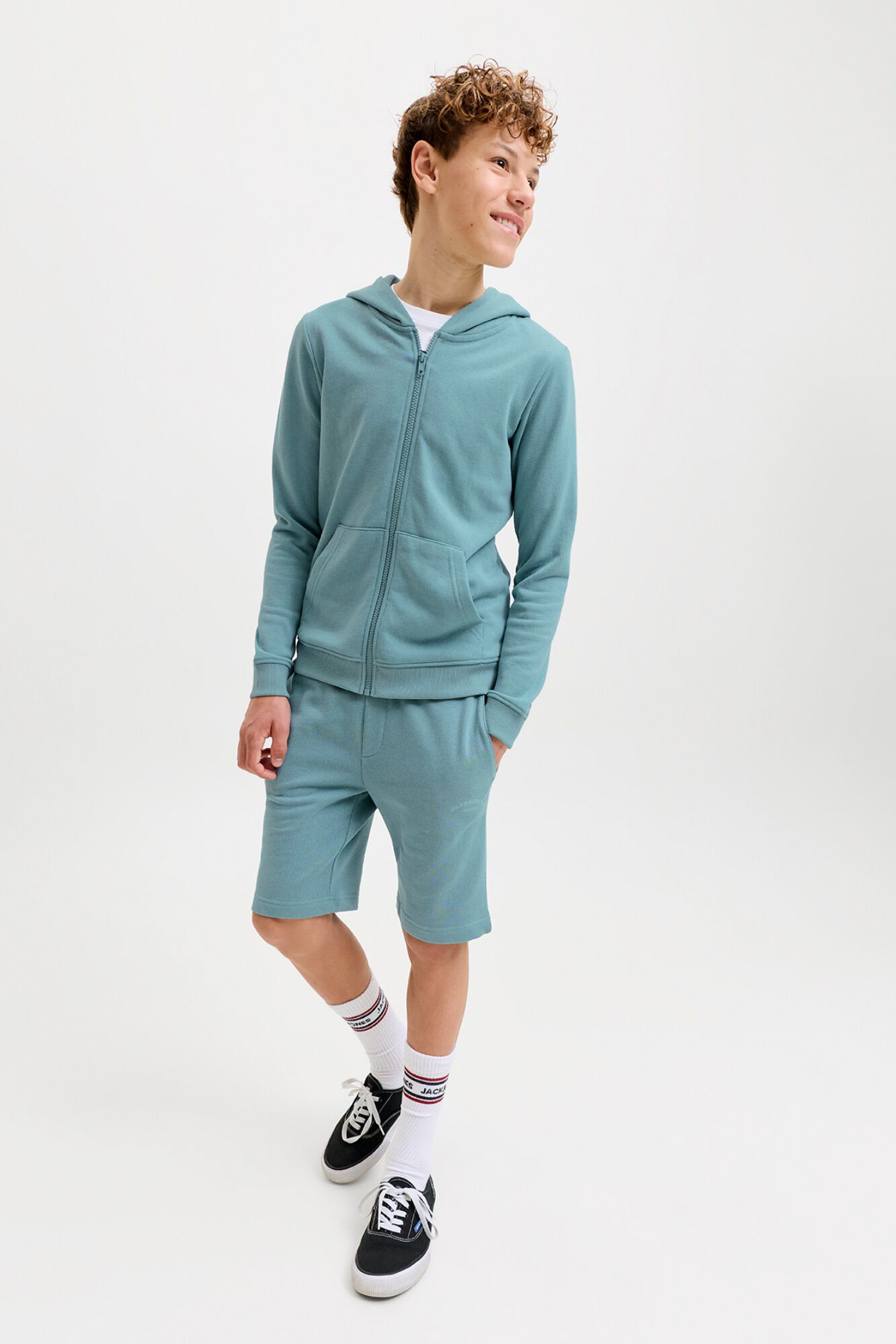 Jack & Jones Junior Bermudas de fato de treino com logo