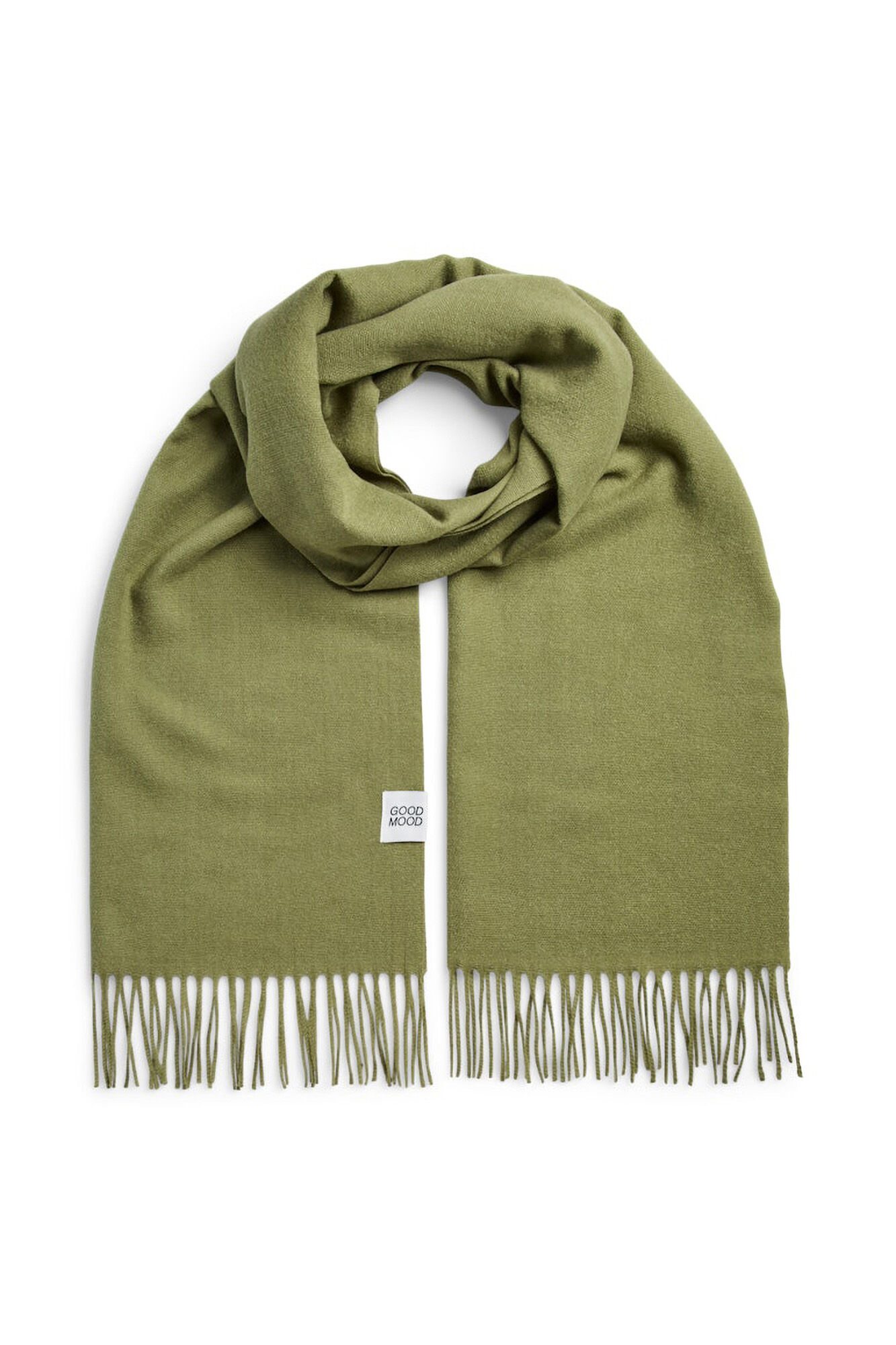 Pieces Bufanda lisa ligera flecos