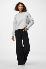 Pieces Sudadera basica gris