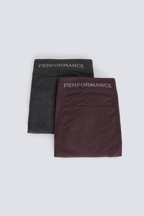 Springfield Pakovanje od 2 komada sportskih be&scaron;avnih bokserica Siva