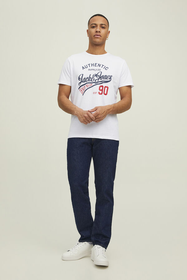 Jack & Jones Pacote com 3 camisetas de manga curta preto