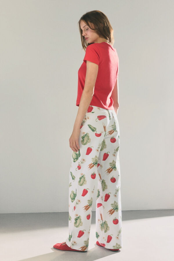 High Spirits Trousers Ivory marfil
