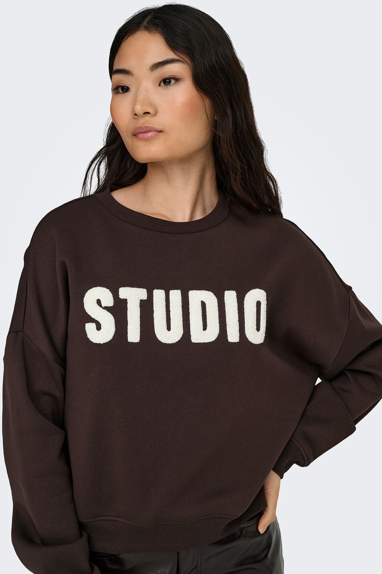 Only Sweatshirt gola redonda