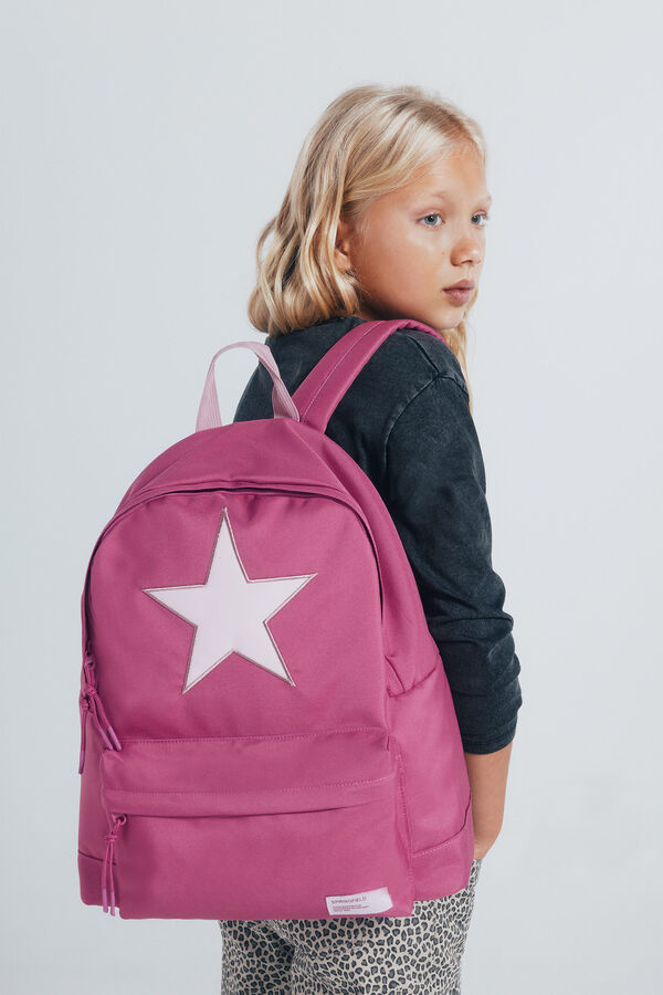 Springfield Kids Mochila estrella ni&ntilde;a rosa