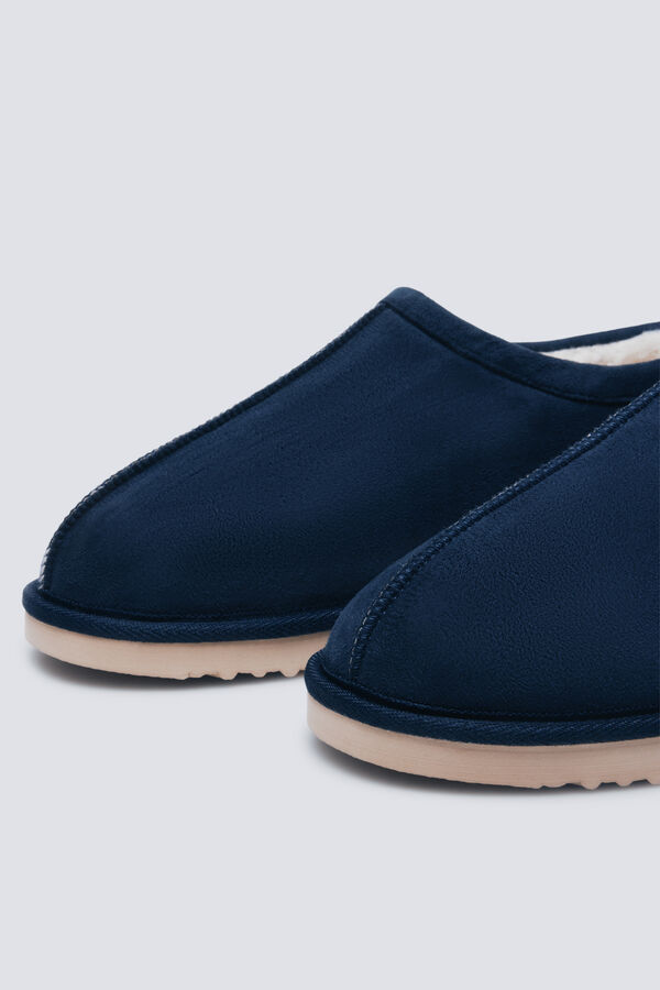 Springfield Chaussons sabots bleu