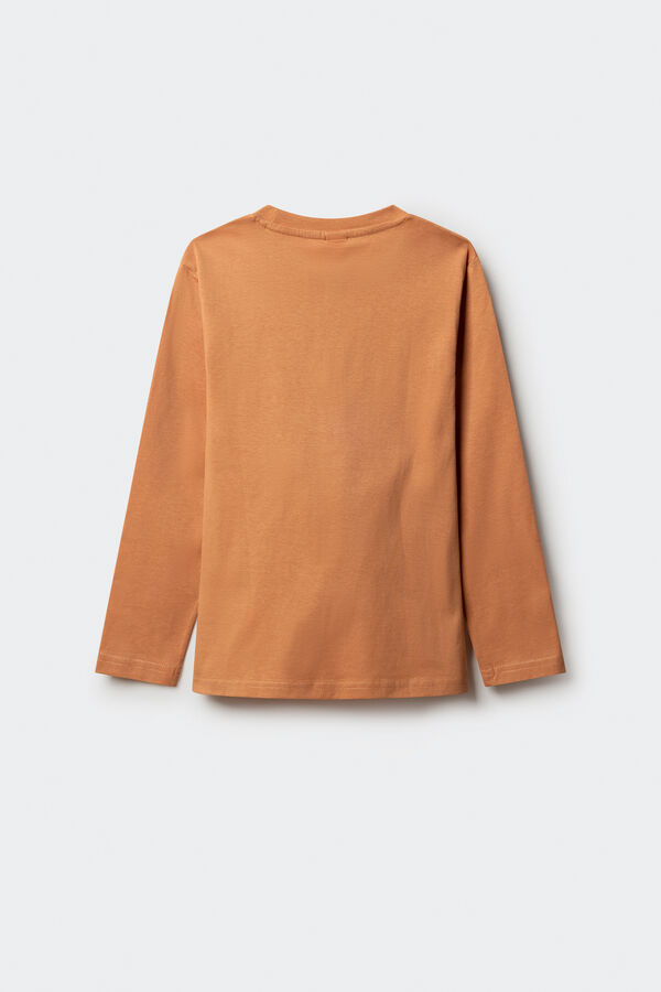 Springfield Kids Springfield orange long sleeve T-shirt for boys red