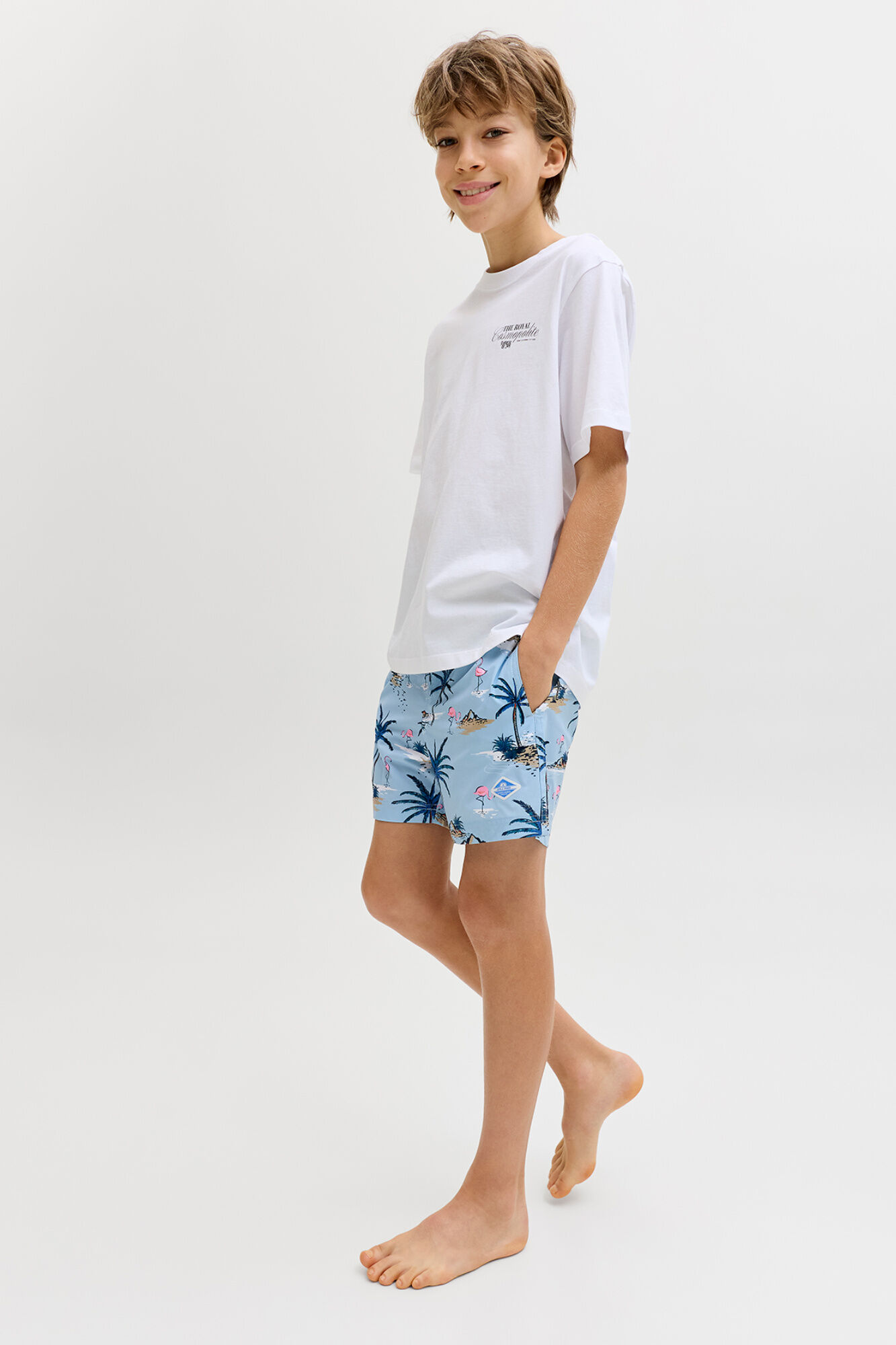 Jack & Jones Junior Ba&ntilde;ador estampado
