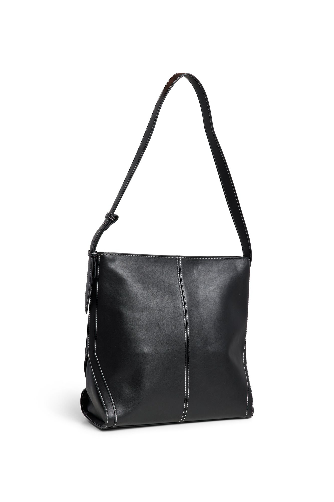 Pieces Mala tote bag efeito pele