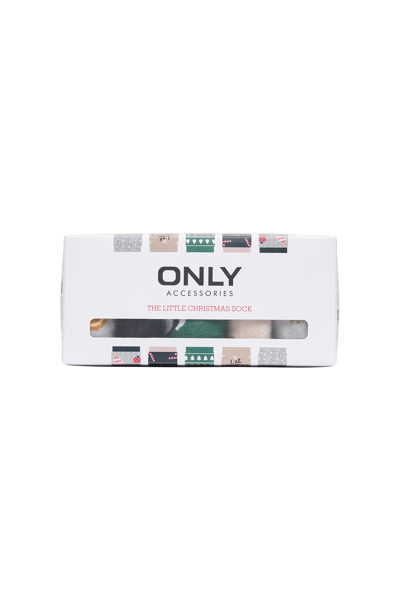 Only Girls Pack 5 calcetines navide&ntilde;os