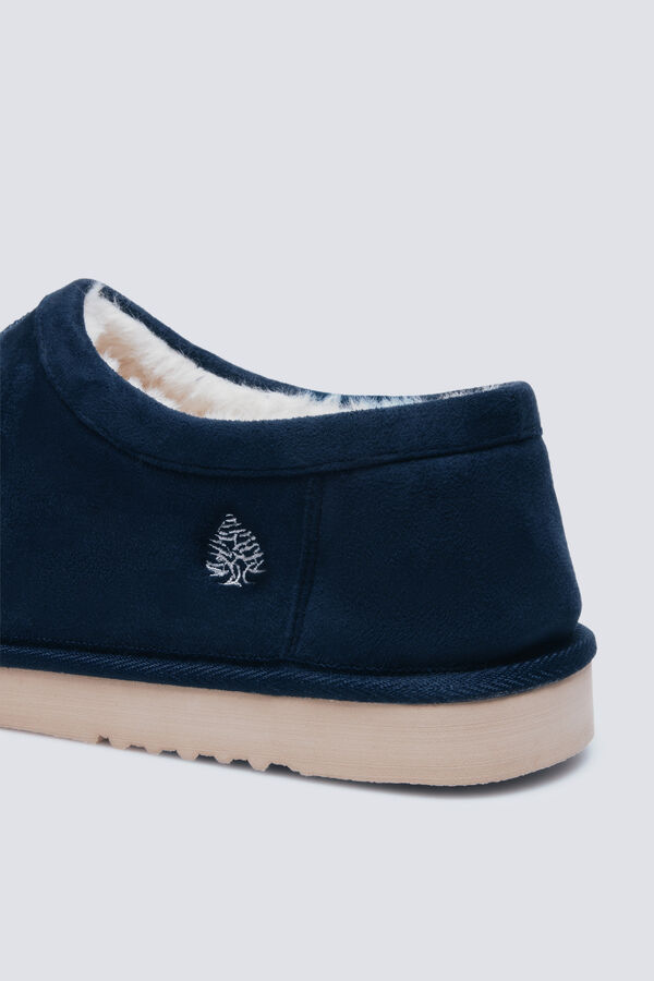 Springfield Chaussons sabots bleu