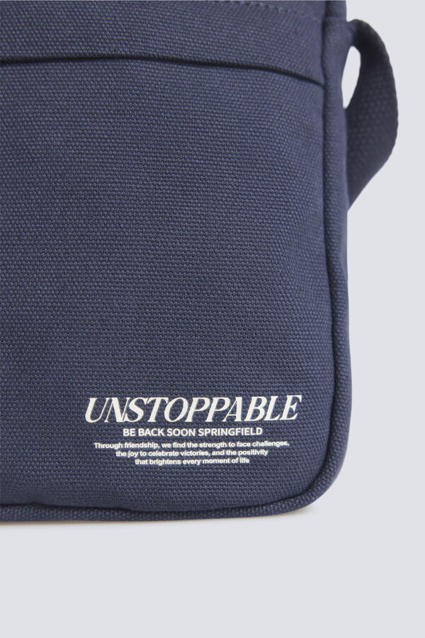 Springfield Srednja crossbody ta&scaron;na Plava