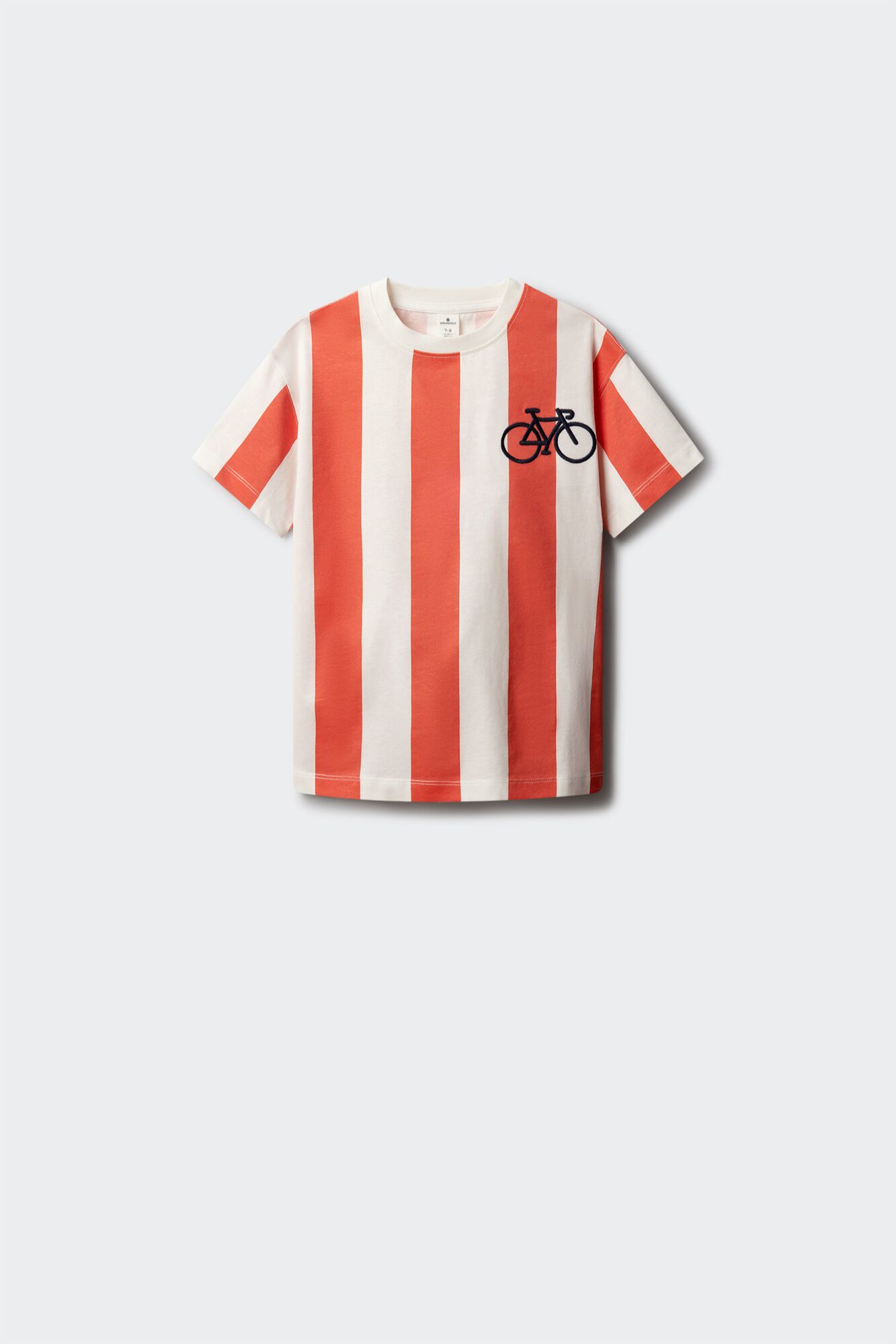 Springfield Kids Majica kratkih rukava sa prugama Positano Crew za dečake