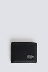 Springfield Cartera efecto piel bicolor negro