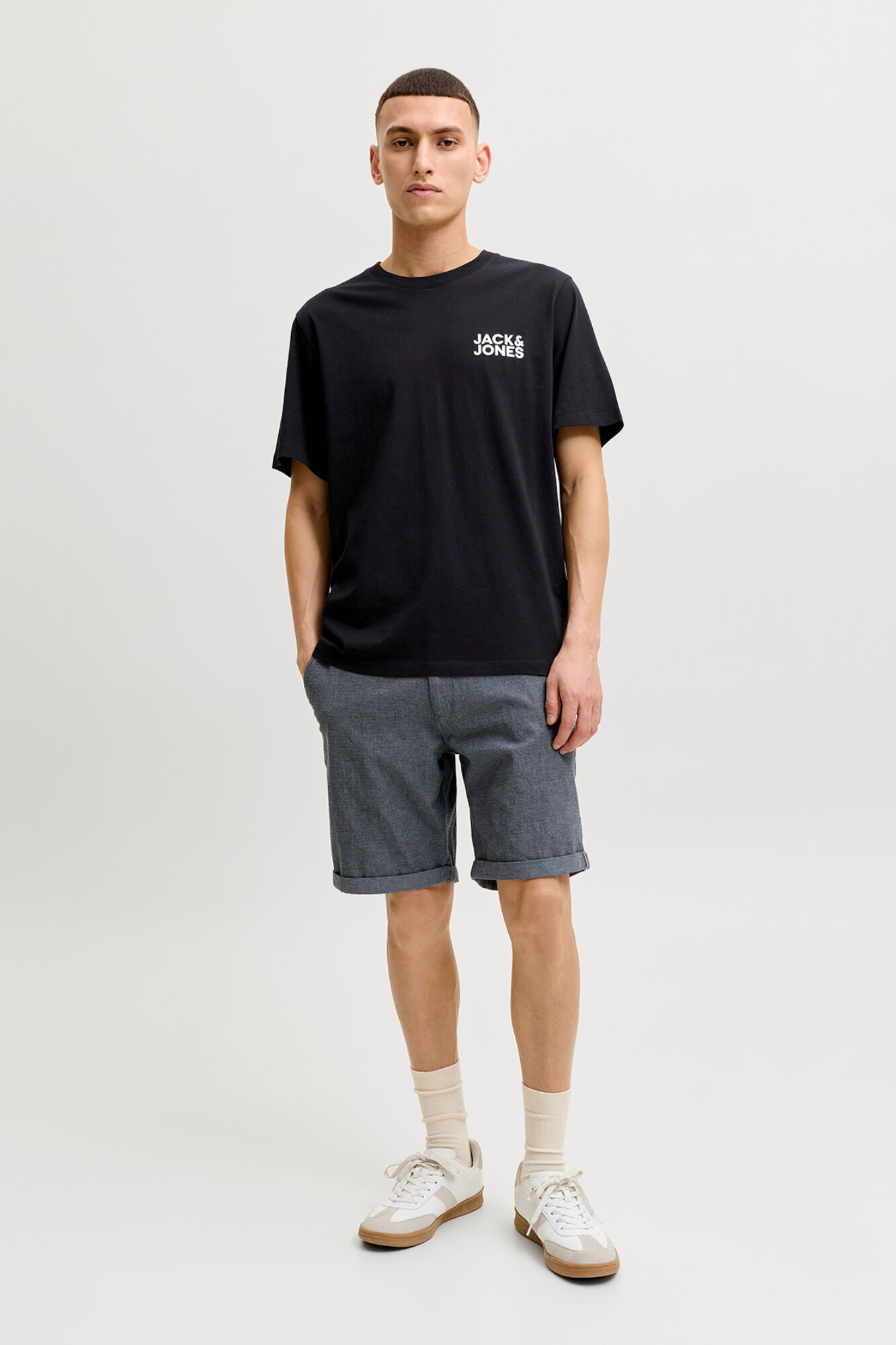 Jack & Jones T-shirt regular fit com logo pequeno