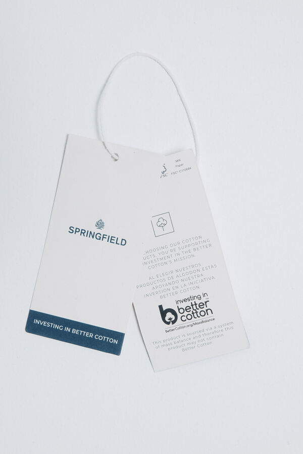 Springfield V&aacute;rosi grafikus pul&oacute;ver term&eacute;szetes