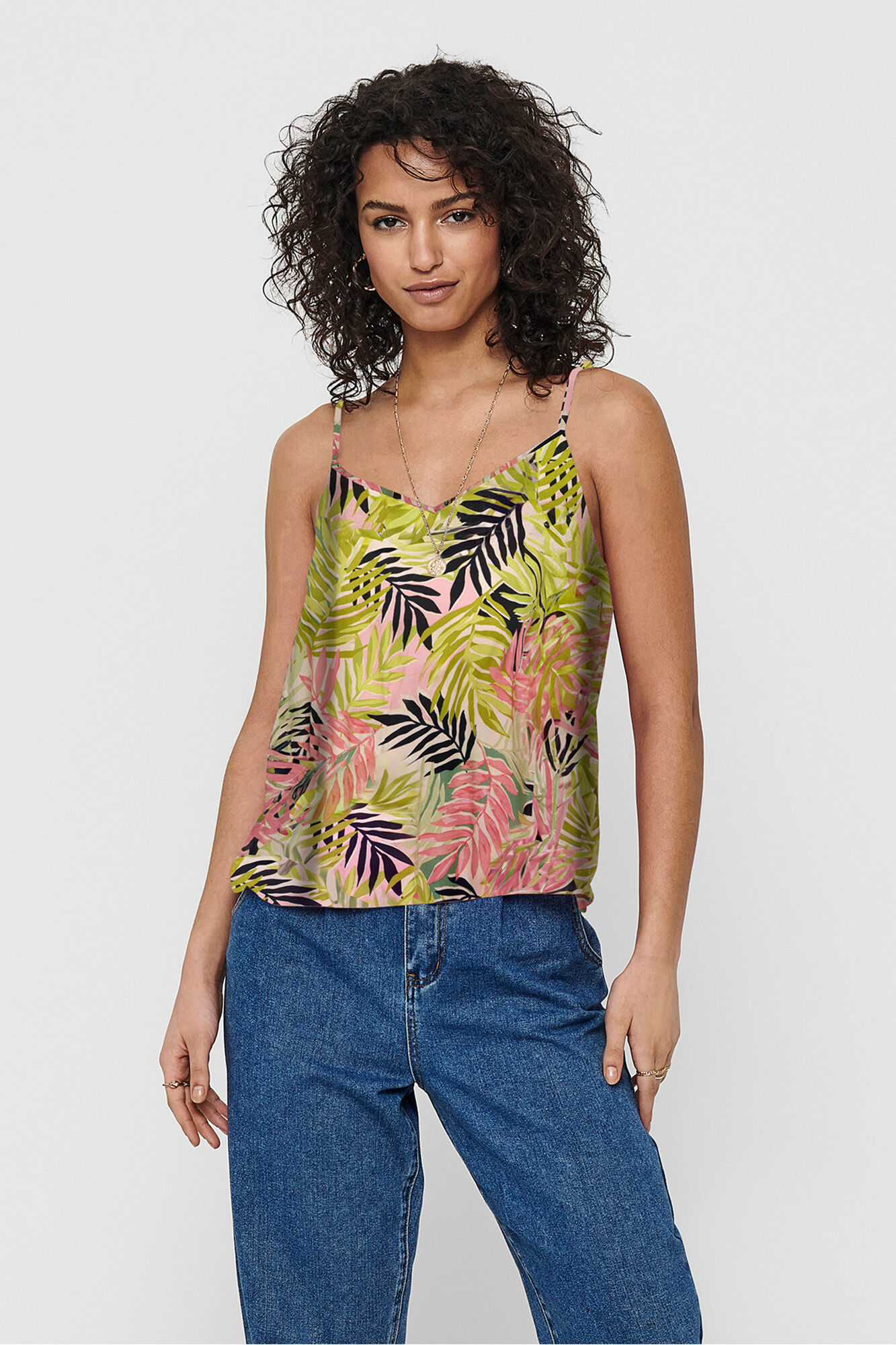 Only Top liso de al&ccedil;as