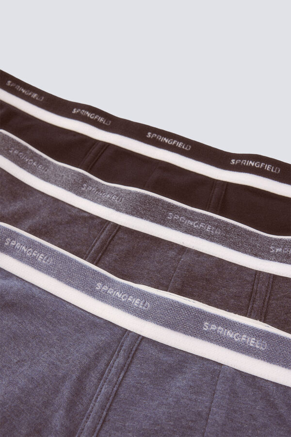 Springfield Pakovanje 3 komada udobnih bokserica Plava