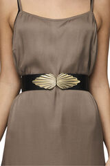 Pieces Cinto Dourado estampado