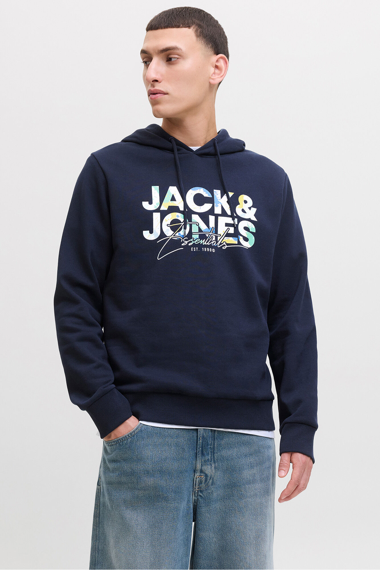 Jack & Jones Sudadera regular fit estampada