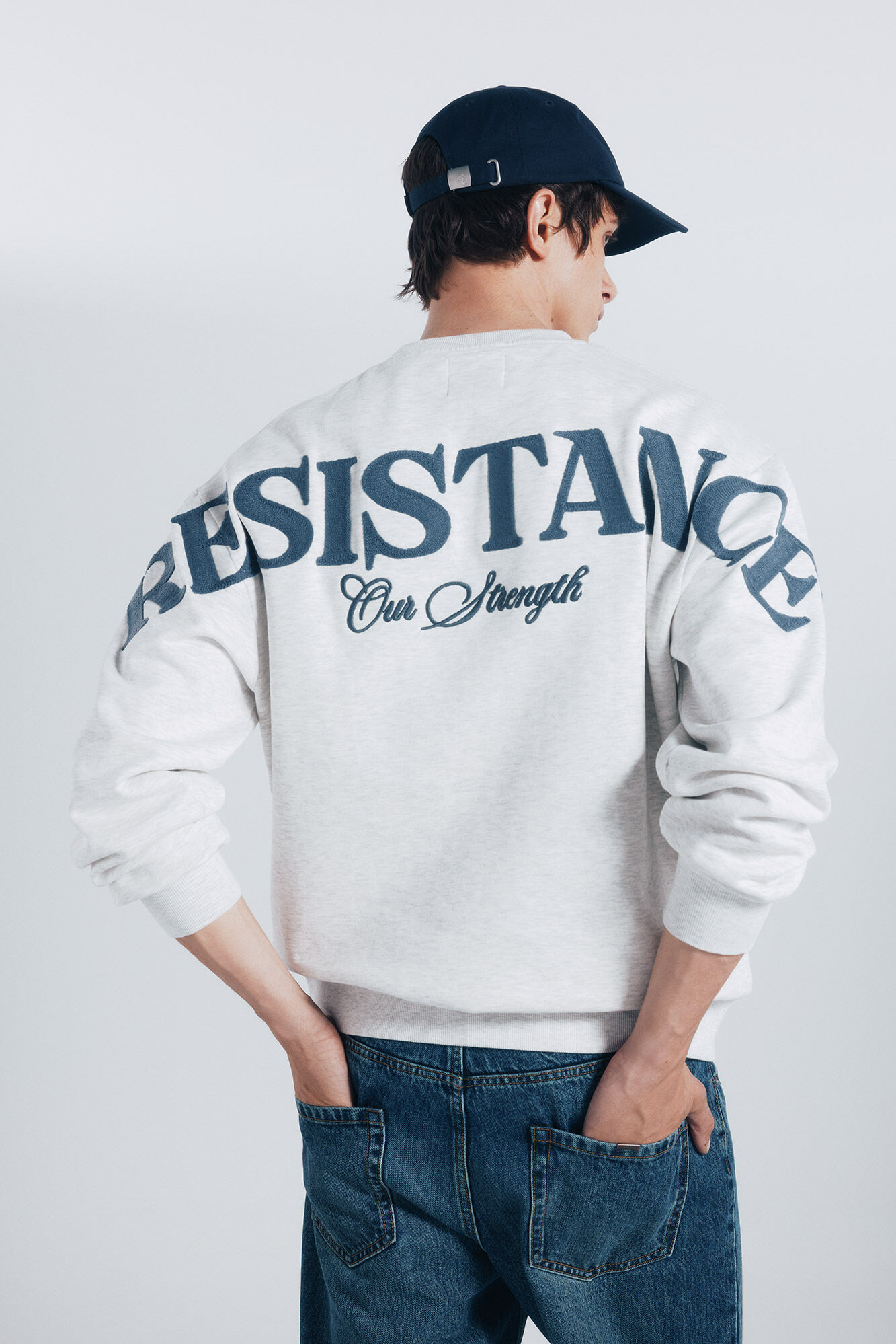 Springfield Sudadera bordado espalda