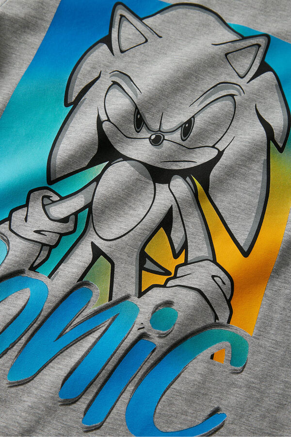 Name it Camiseta Sonic gris