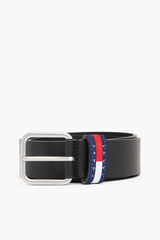Tommy Jeans Cinto preto Tommy Jeans com fivela de metal preto