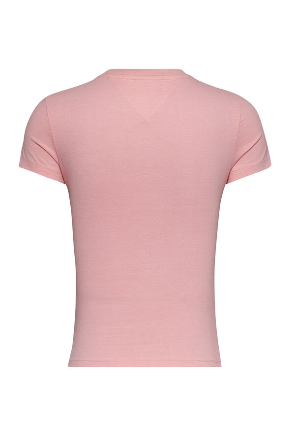 Springfield Damen-T-Shirt Tommy Jeans pink