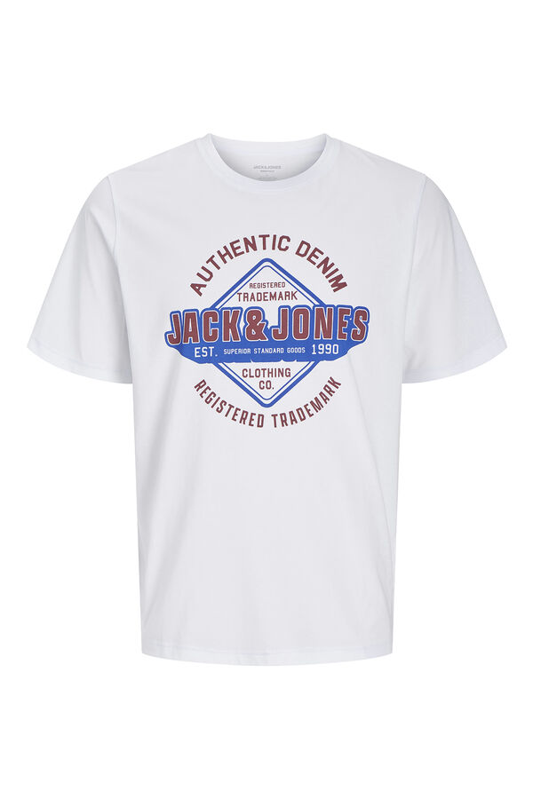 Jack & Jones Pack x3 camisetas est&aacute;ndar fit azul