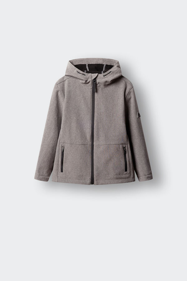 Springfield Kids Softshell jakna za dečake Siva