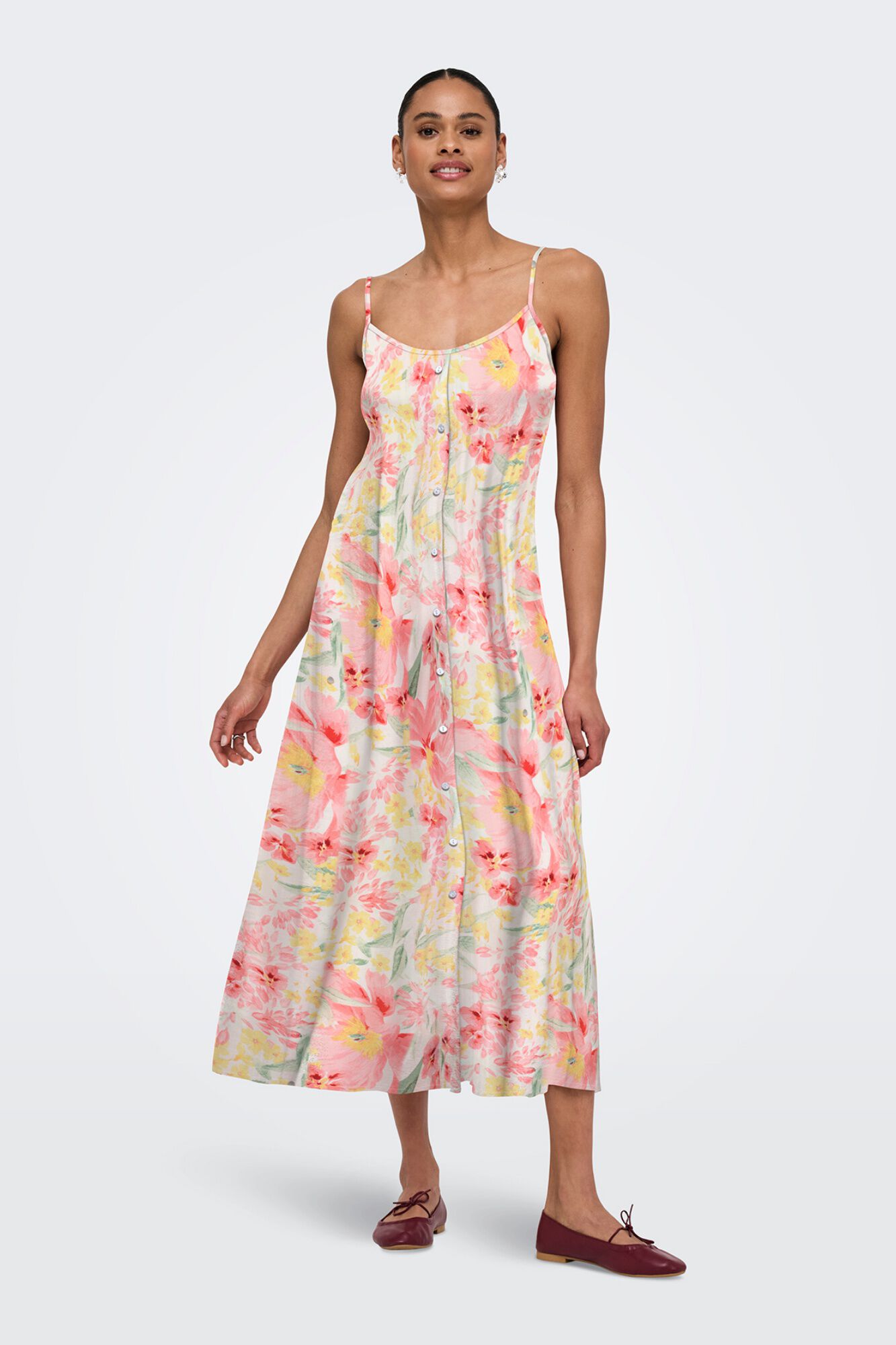 Only Vestido largo tirantes