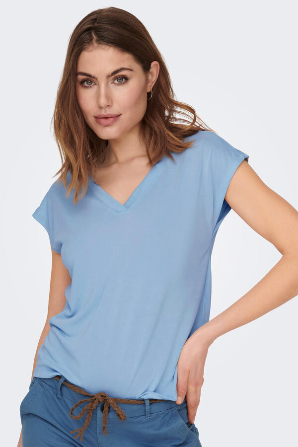 Only Short-sleeved T-shirt blue