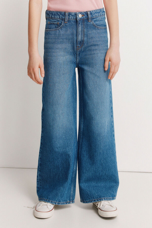 Springfield Kids Girls' culotte jeans blue