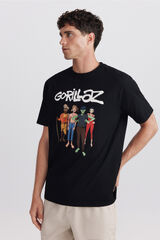 Springfield Gorillaz Mountain Group majica Crna