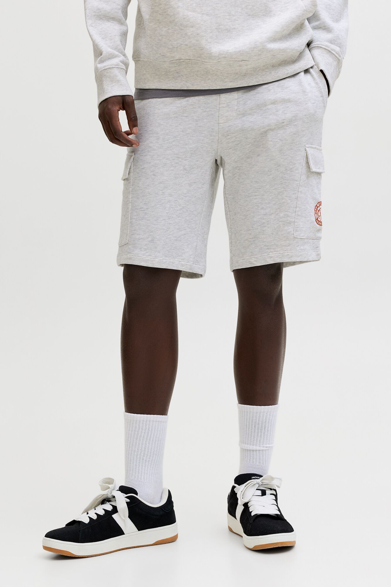 Jack & Jones Bermuda cargo felpa regular fit