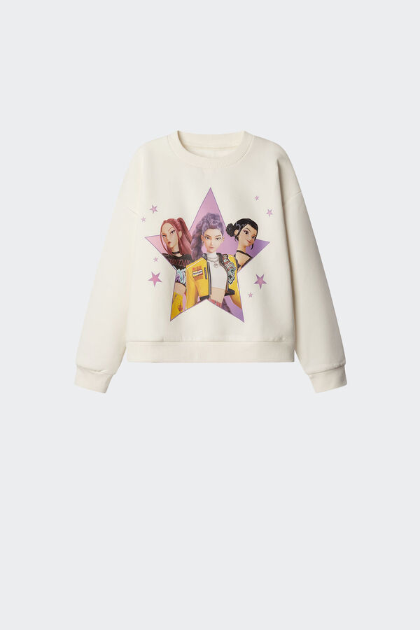 Springfield Kids Duks "KPOP HUNTRIXX" za devojčice Bež