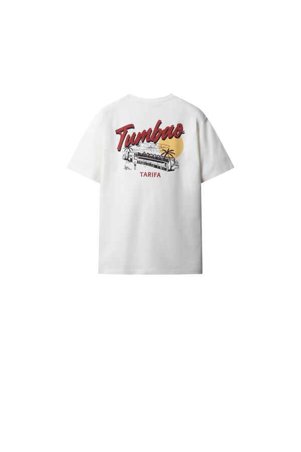 Springfield Camiseta el Tumbao marfil