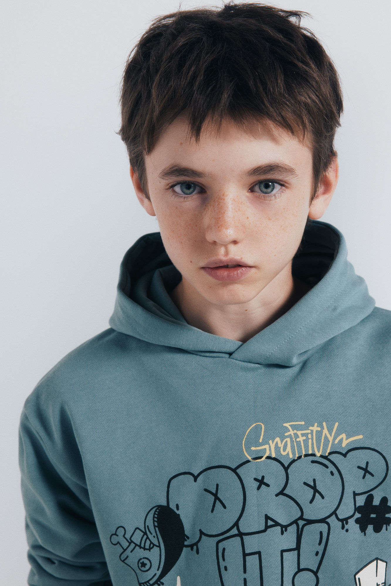 Springfield Kids Sudadera con capucha"Drop it" ni&ntilde;o